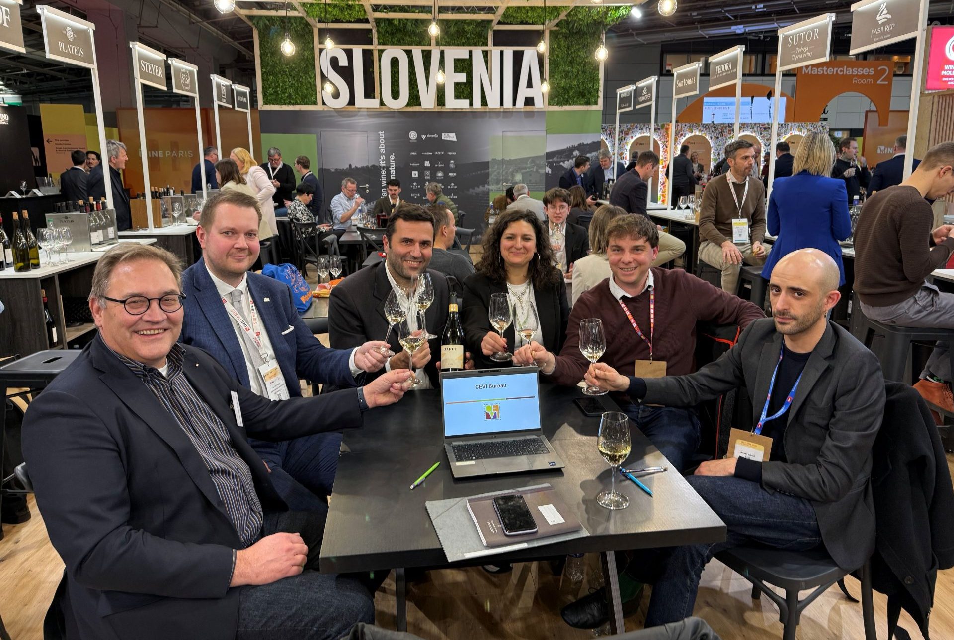 La CEVI à Wine Paris 2026 – Réunion de la filière vin européenne et rencontres des membres de la CEVI