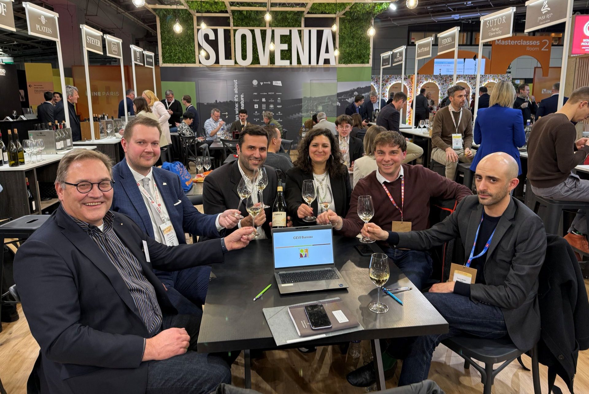 CEVI at Wine Paris 2026 – Meeting of the European wine sector and exchanges with CEVI members